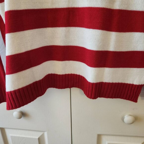 Light-Up Reindeer Sweater With LED Nose Red Size XL - Picture 13 of 14